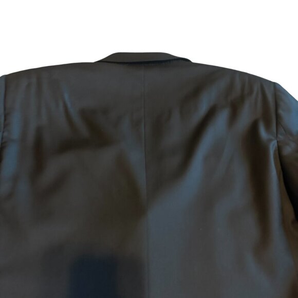 Ermenegildo Zegna Black Button-Down Blazer Jacket Sport Coat Classic Size 54R - Picture 8 of 15